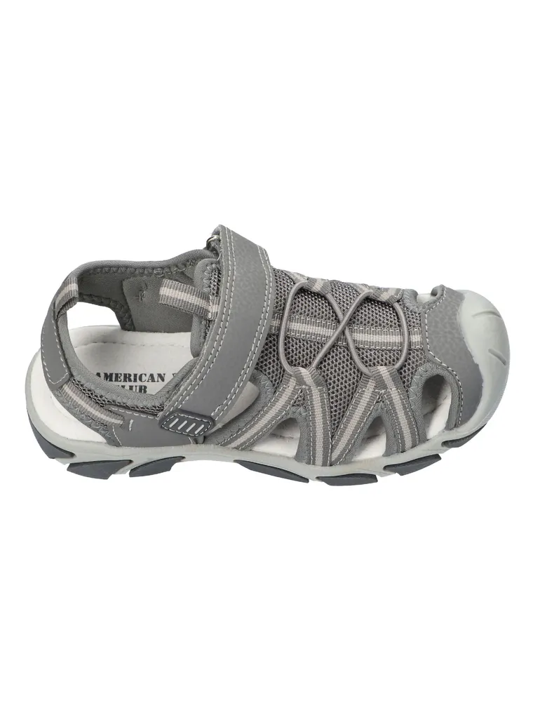 Sandały chłopięce, szare, American Club