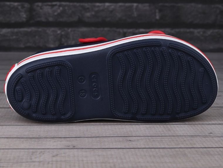 Sandały dziecięce, granatowe, Crocs Crocband Cruiser