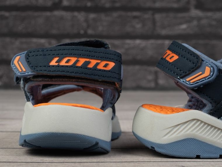 Sandały dziecięce, granatowe, Lotto Morlanda