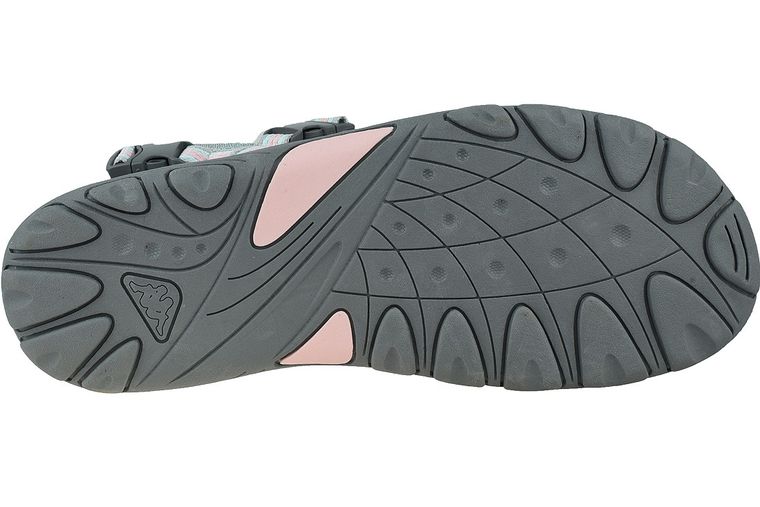 Sandały dziecięce, szare, Kappa Rusheen K