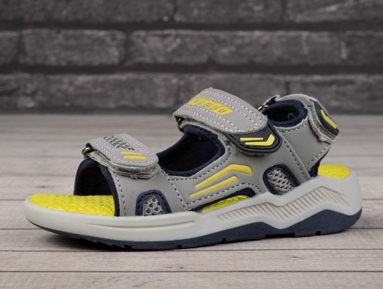 Sandały dziecięce, szare, Lotto Morlanda