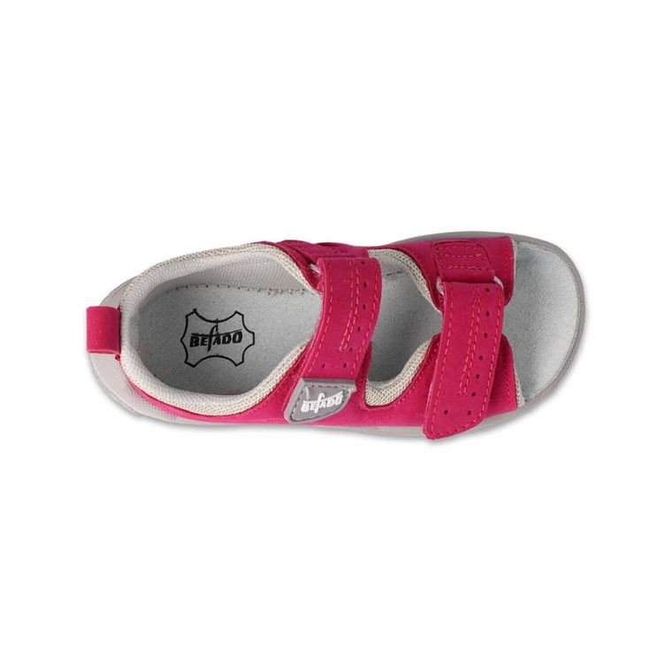 Sandały dziewczęce, różowe, Befado