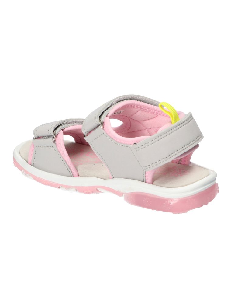 Sandały dziewczęce, szare, American Club