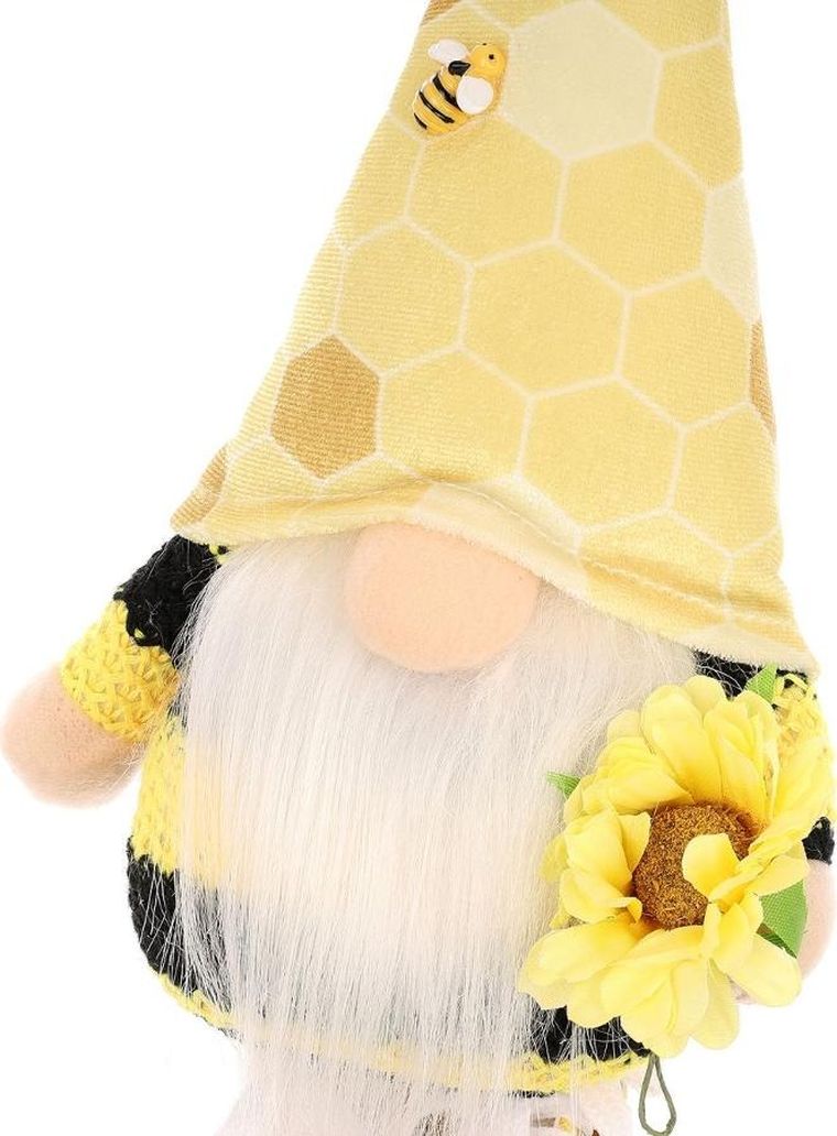 Saska Garden, dekoracja wiosenna, skrzat gnom, truteń w trampkach, 25 cm