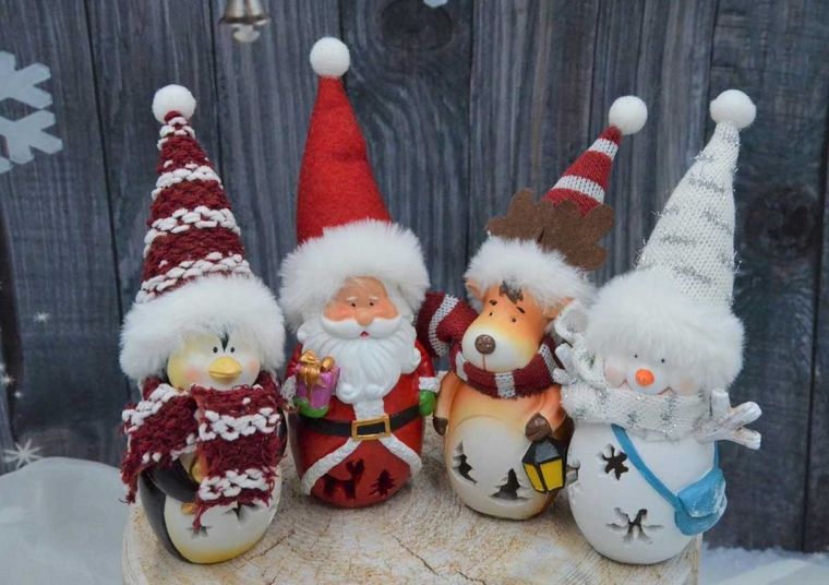 Saska Garden, figurka bałwanek, 7-6-16 cm