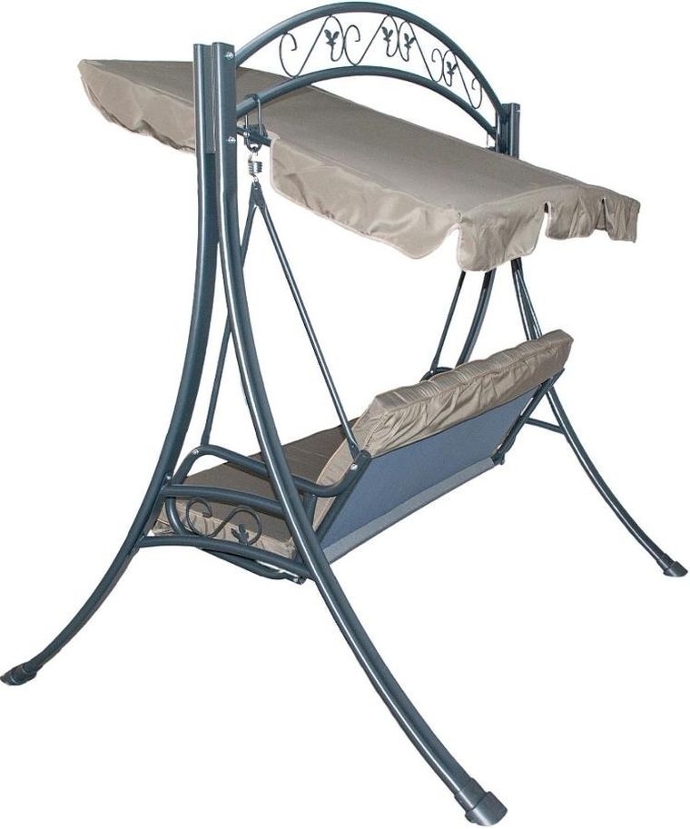 Saska Garden, huśtawka ogrodowa, 3-osobowa