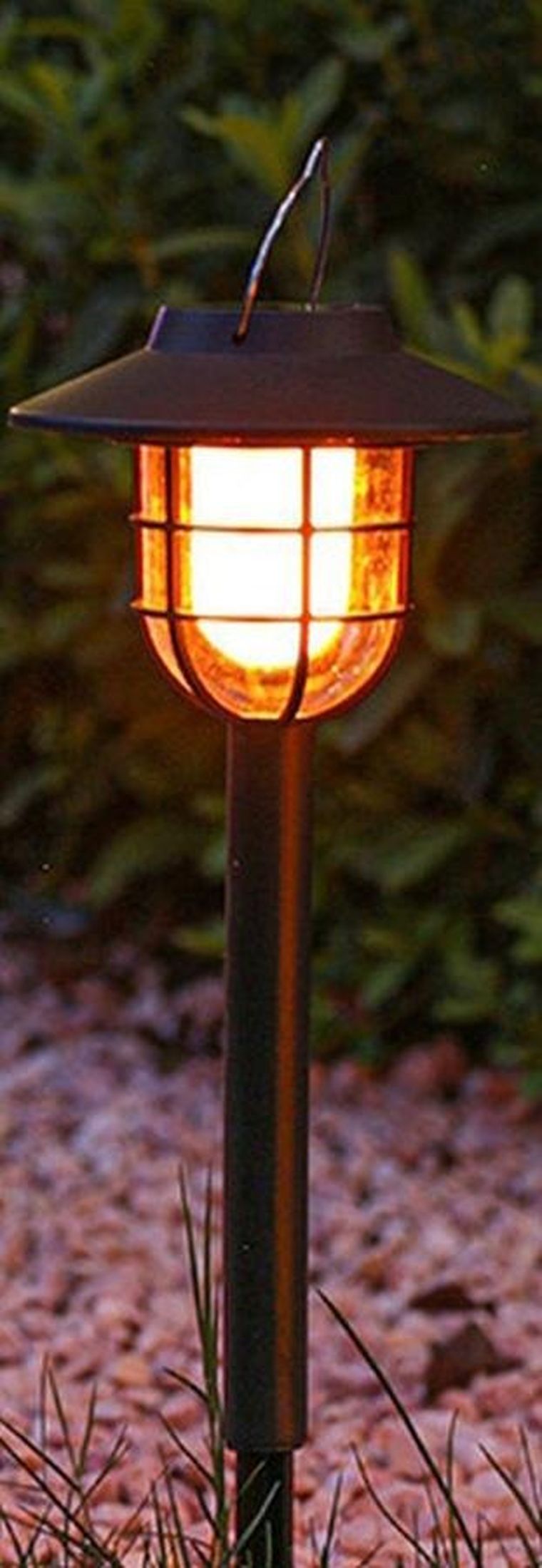 Saska Garden, lampa solarna, 6 LED, efekt płomienia