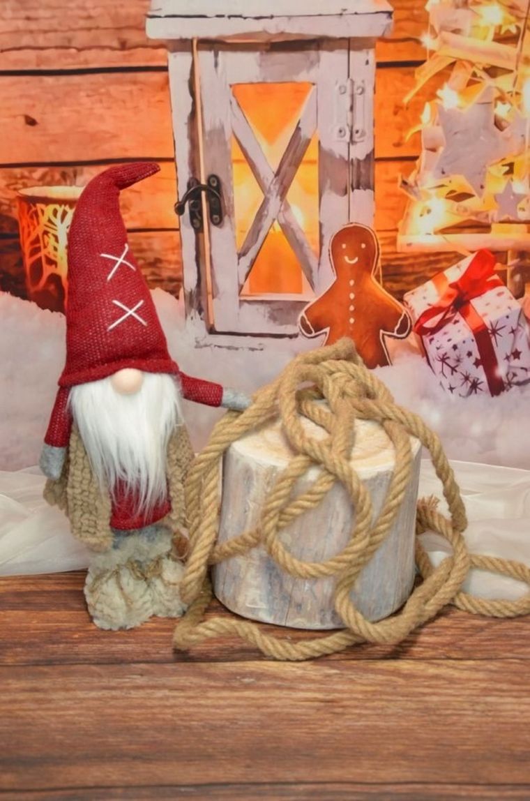 Saska Garden, ludowy skrzat z brodą, 17-10-59 cm