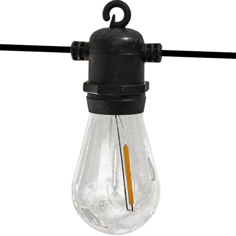 Saska Garden, Party Light, girlanda zewnętrzna, 10 żarówek, LED, 8m, 230V