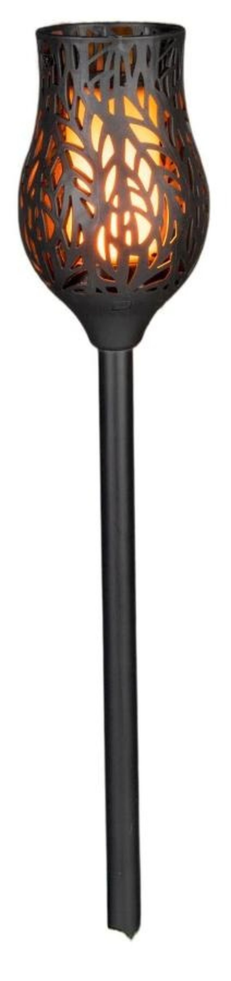 Saska Garden, pochodnia solarna, 12 LED, 53 cm