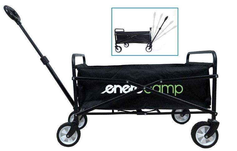 Saska Garden, składany wózek turystyczny z uchwytem, 72-44-50 cm