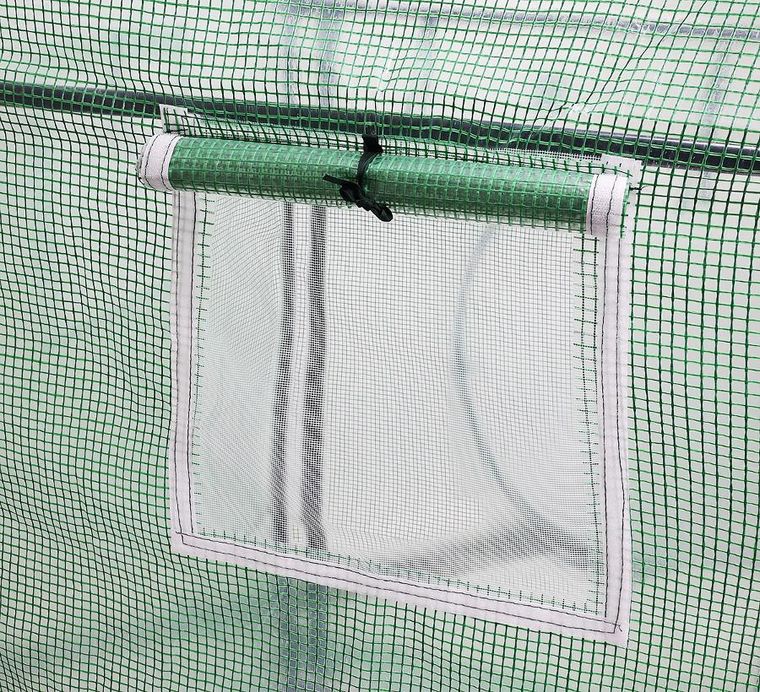 Saska Garden, tunel ogrodowy, dwa wejścia, 200-100-180 cm