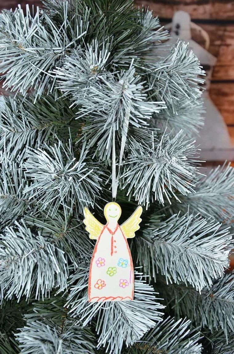 Saska Garden, zestaw dwóch zawieszek aniołków diy, 5-0.5-10.5 cm