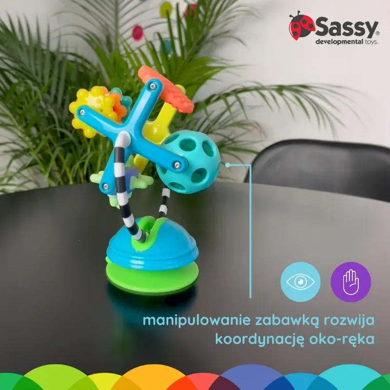 Sassy, Twirl Sensation, zabawka sensoryczna