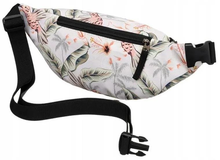 Saszetka na biodro, nerka, biała, Rovicky