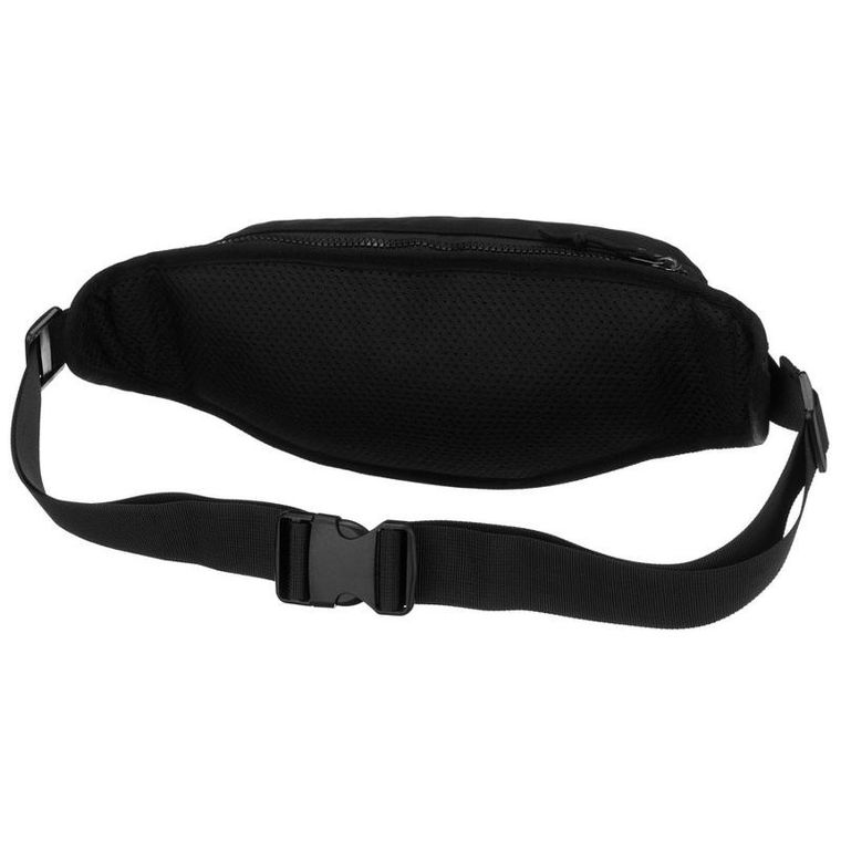 Saszetka na biodro, nerka, czarna, Peterson