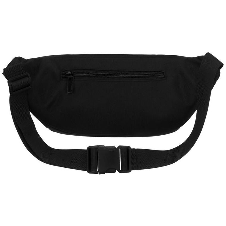 Saszetka na biodro, nerka, czarna, Peterson