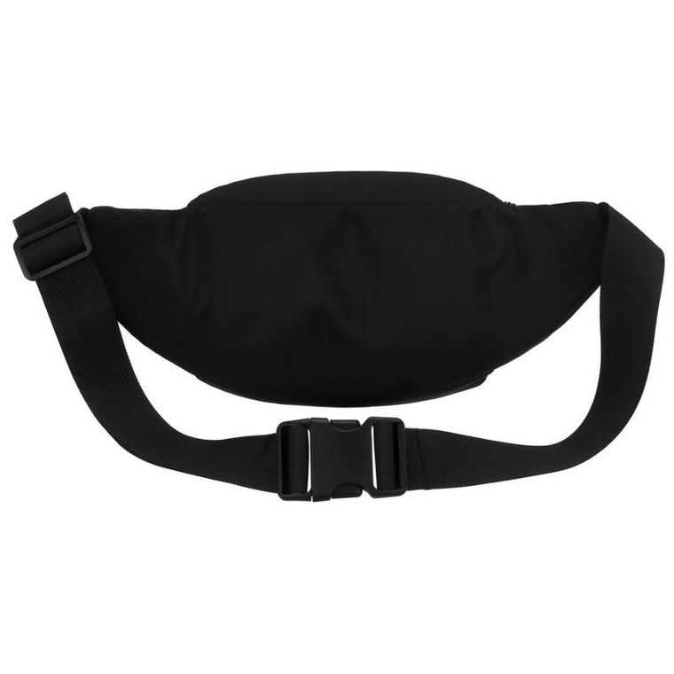 Saszetka na biodro, nerka, czarna, Peterson