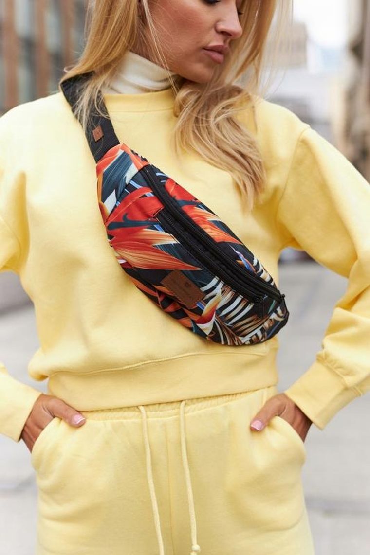 Saszetka na biodro, nerka, mix, Peterson