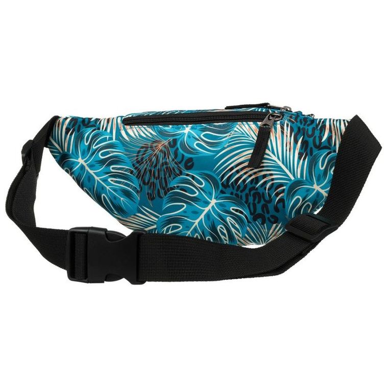 Saszetka na biodro, nerka, niebieska, Rovicky