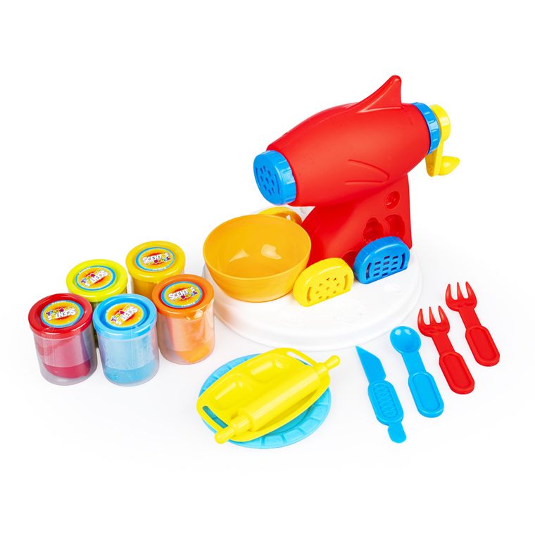 Scentos, Maszynka do makaronu, zestaw z pachnącą ciastoliną