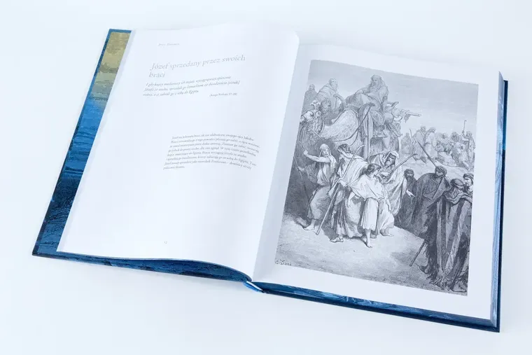 Sceny z Biblii (ilustrowane brzegi)