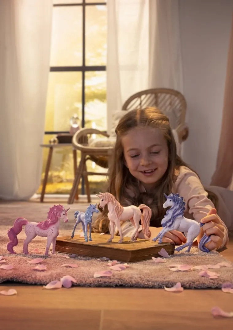 Schleich, Bayala, Klacz jednorożca Peach, figurka, 70860