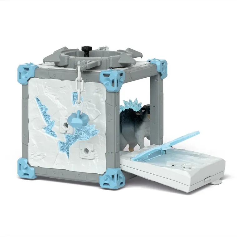 Schleich, Eldrador Creatures, Battle Cave i Lodowy Szczur, zestaw, 42676