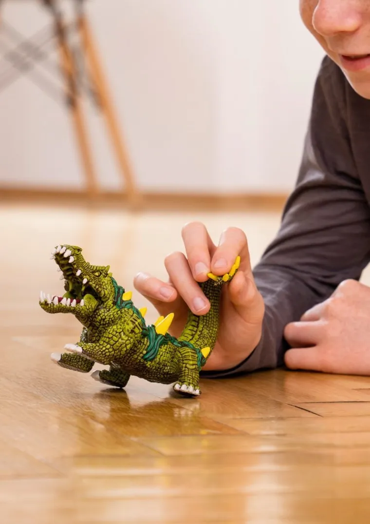 Schleich, Eldrador Creatures, Potwór Bagienny, krokodyl, figurka, 70155