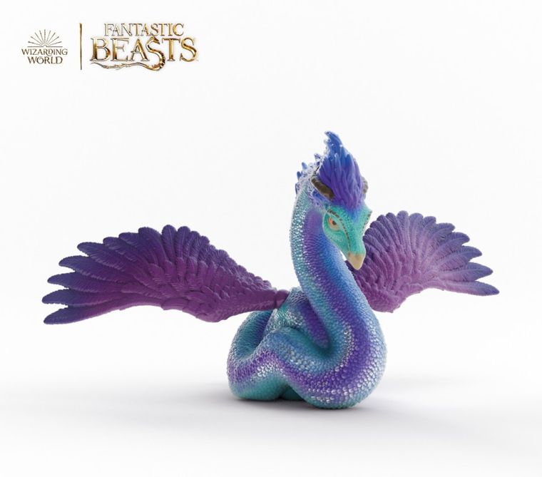 Schleich, Fantastyczne zwierzęta, Żmijoptak, figurka, 14903