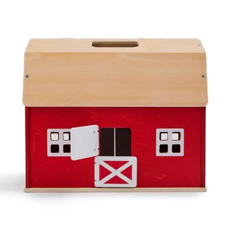 Schleich, Farm World, Drewniany domek, zestaw, 42602