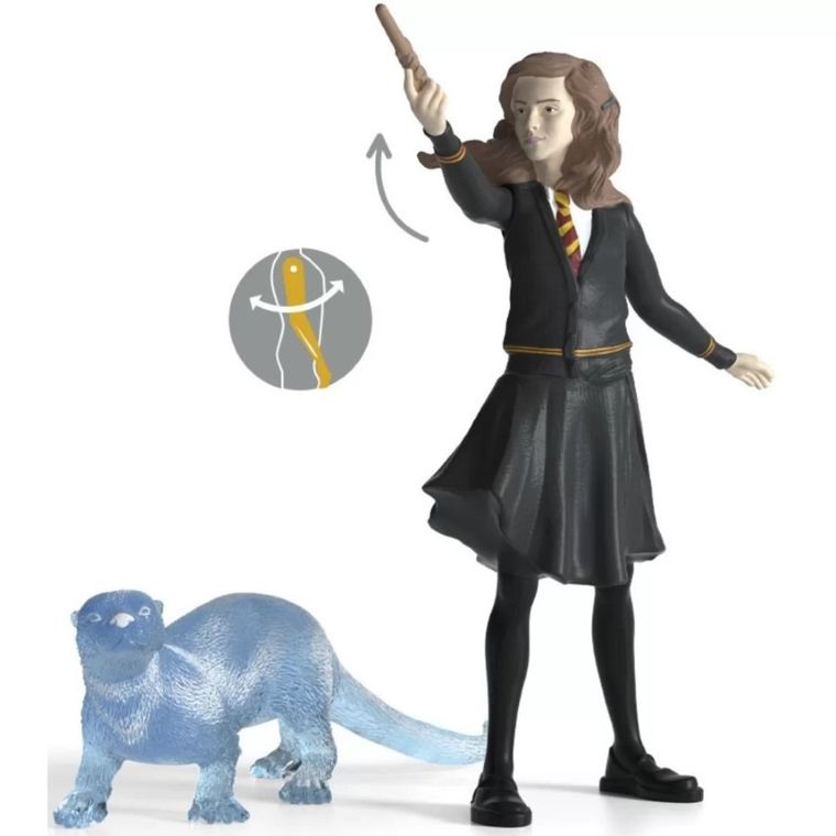 Schleich, Harry Potter, Hermiona Granger i Patronus, figurki, 42681