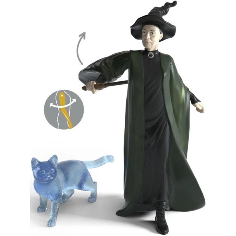 Schleich, Harry Potter, Profesor McGonagall i Patronus, figurki, 42682
