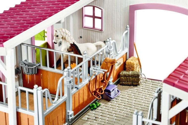 Schleich, Horse Club, Centrum jeździeckie, zestaw z akcesoriami, 42344