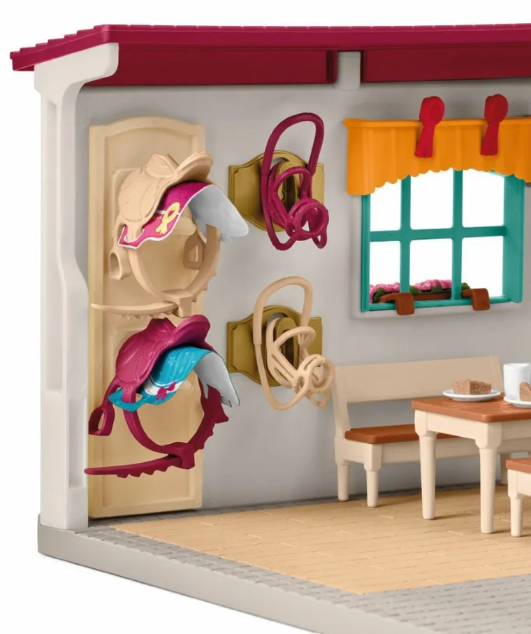 Schleich, Horse Club, Pomieszczenie dla stajennego, zestaw, 42591
