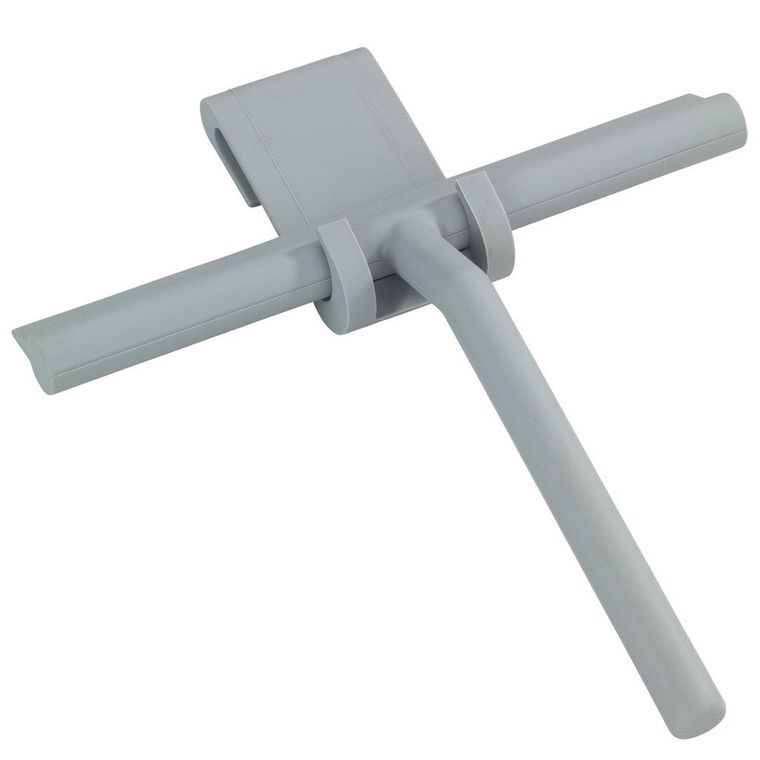 Ściągaczka wody, Mola, do szyb i kabin, szary