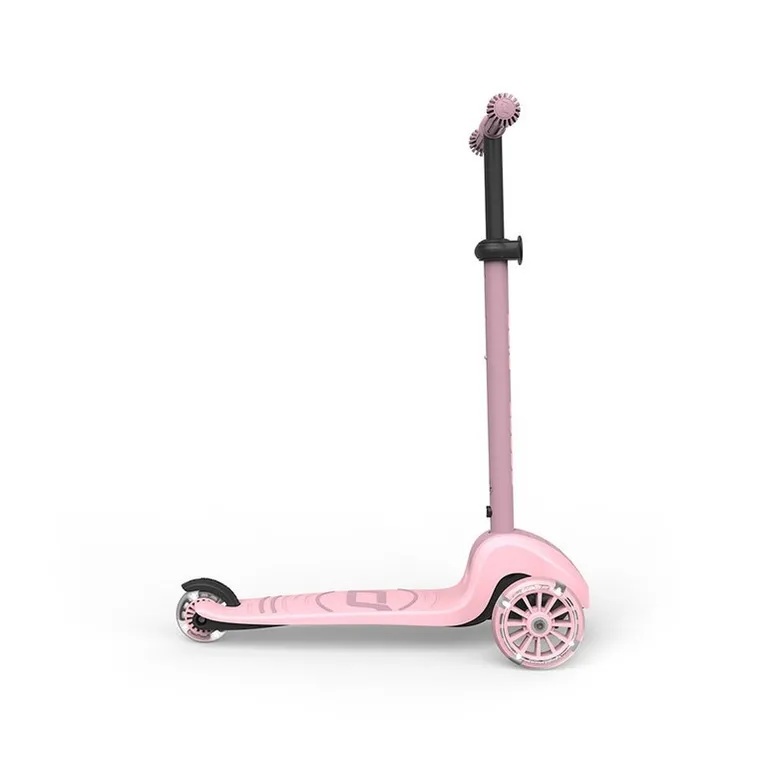 Scoot & Ride, Highwaykick 3S, hulajnoga z systemem sterowania 2w1, Rose