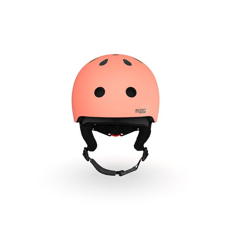 Scoot & Ride, kask narciarski, peach, rozmiar 51-55 cm