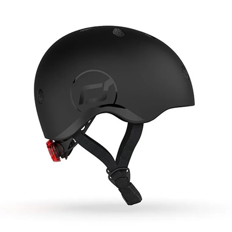 Scoot & Ride, kask ochronny, black, rozmiar 45-51 cm