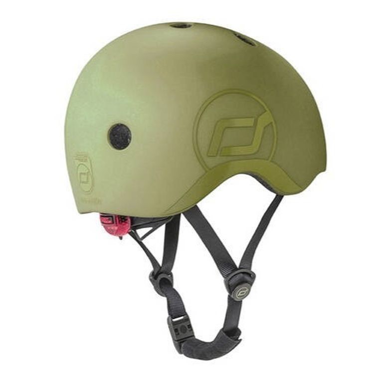 Scoot & Ride, kask ochronny, Olive, rozmiar 51-55 cm