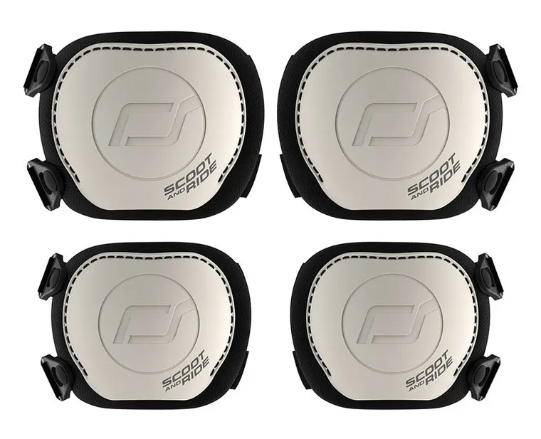 Scoot & Ride, zestaw ochraniaczy dla dzieci, Ash, rozmiar S