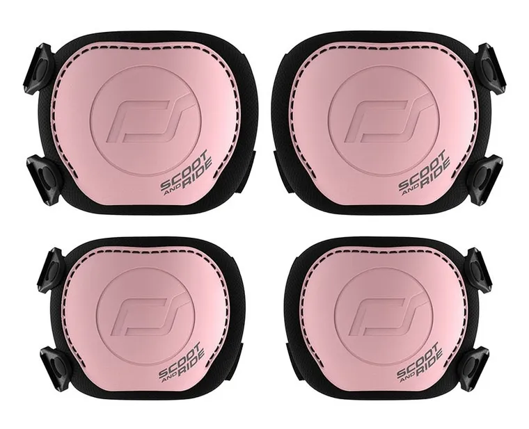 Scoot & Ride, zestaw ochraniaczy dla dzieci, Rose, rozmiar S