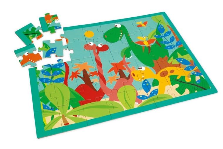 Scratch, Dino, puzzle, 40 elementów