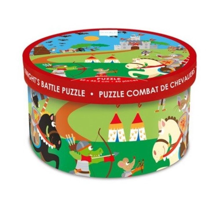 Scratch, Rycerz, puzzle, 60 elementów