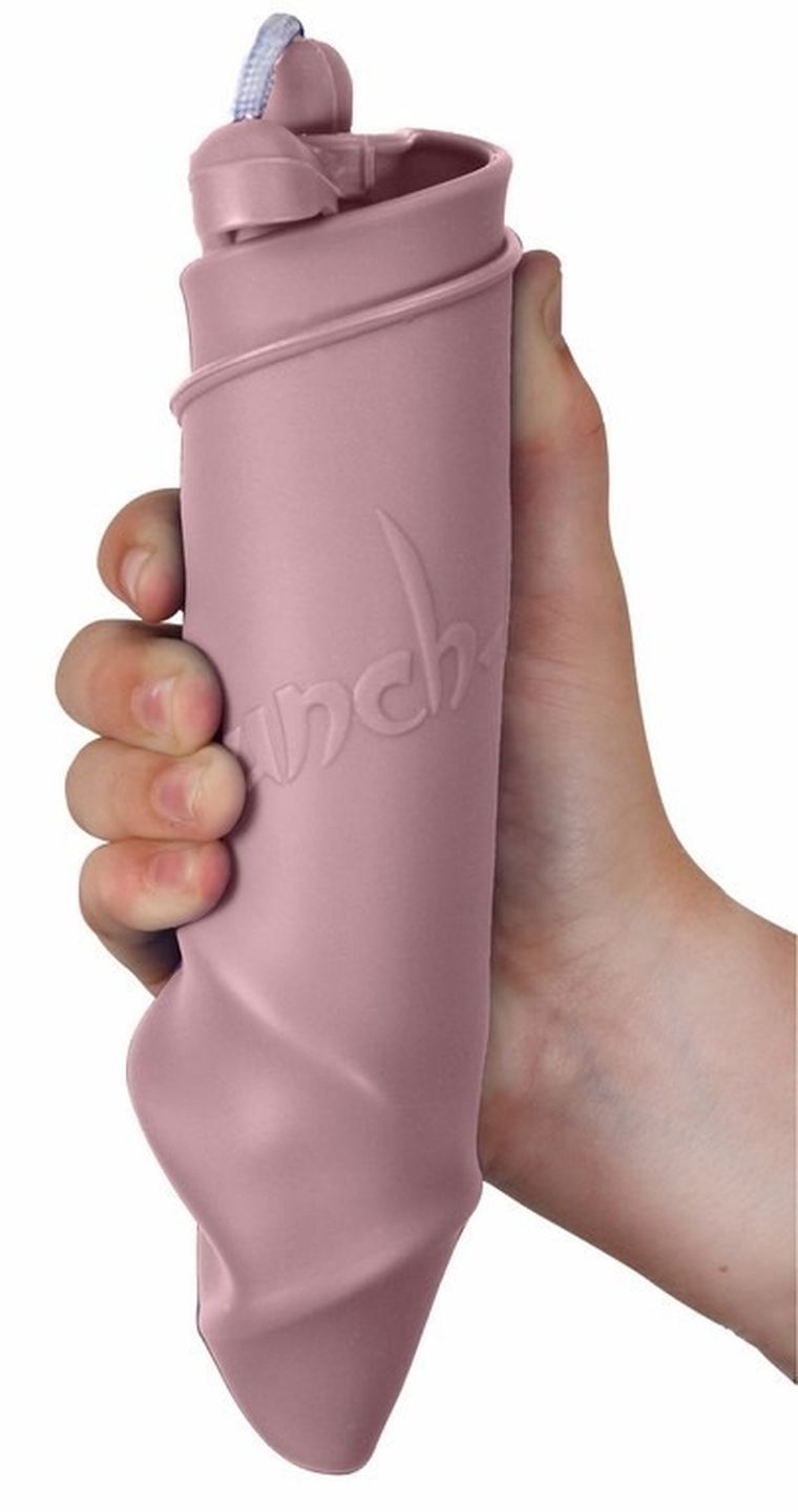 Scrunch, Bucket, składane wiaderko do wody i piasku, pudrowy róż