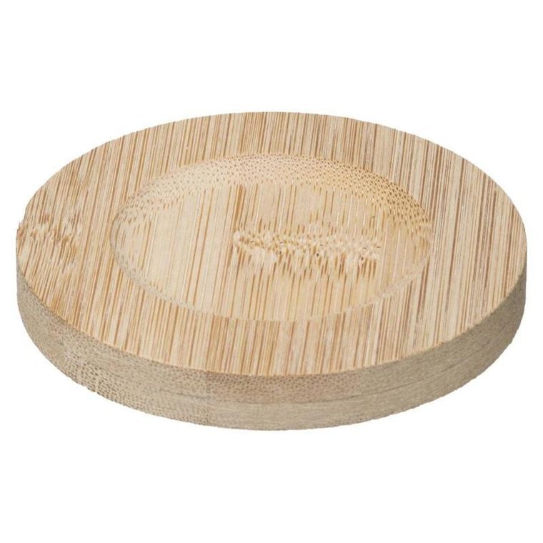 Secret de Gourmet, ceramiczne kubki z bambusowymi podkładkami, 4 szt., 130 ml