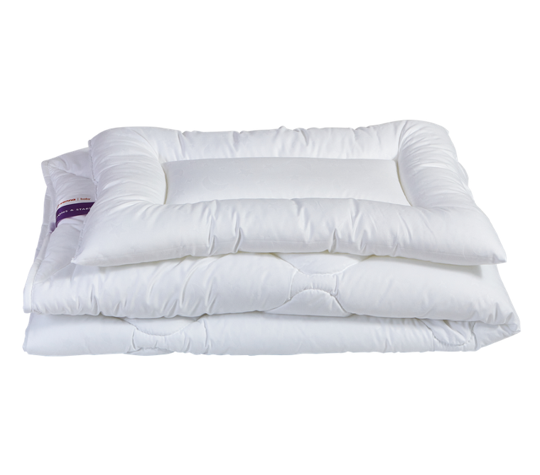 Senna Baby, Moons& Stars, komplet pościeli, biały, 100-135 cm