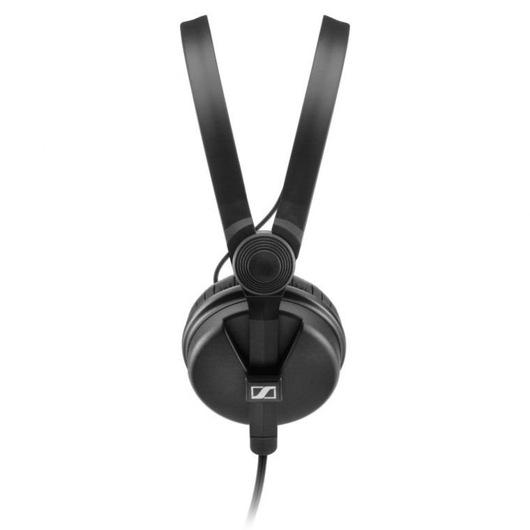Sennheiser, HD 25 PLUS, słuchawki profesjonalne, zamknięte, przewód prosty i spiralny, dodatkowe poduszki welurowe, pokrowiec