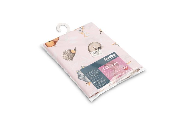 Sensillo, 2-częściowy komplet pościeli, dżungla, 100-135 cm