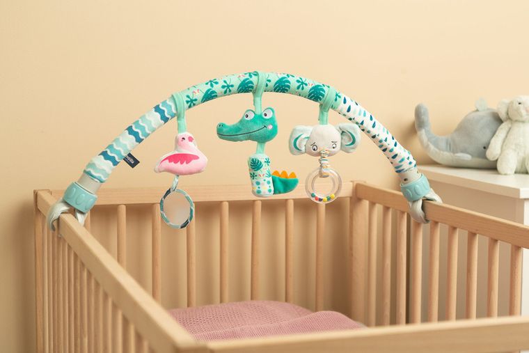 Sensillo, Colorful, pałąk do wózka, dżungla